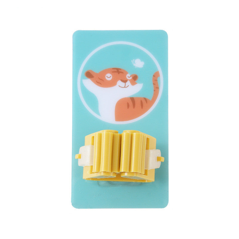 Mop Holder Card Holder Hook Is Strong And Non-marking Without Punching