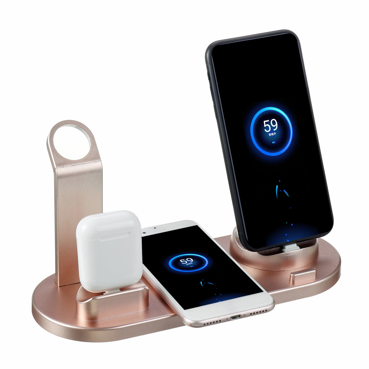 Mobile Phone Watch Headset Three-in-one Wireless Charging Stand Base