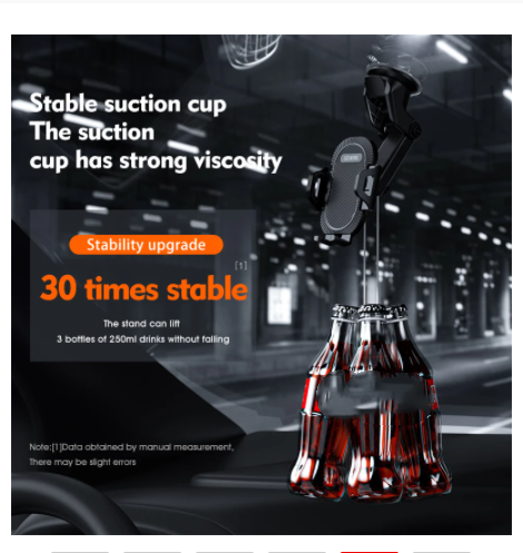 Multifunctional Three In One Universal Suction Cup Air Outlet Gravity Bracket