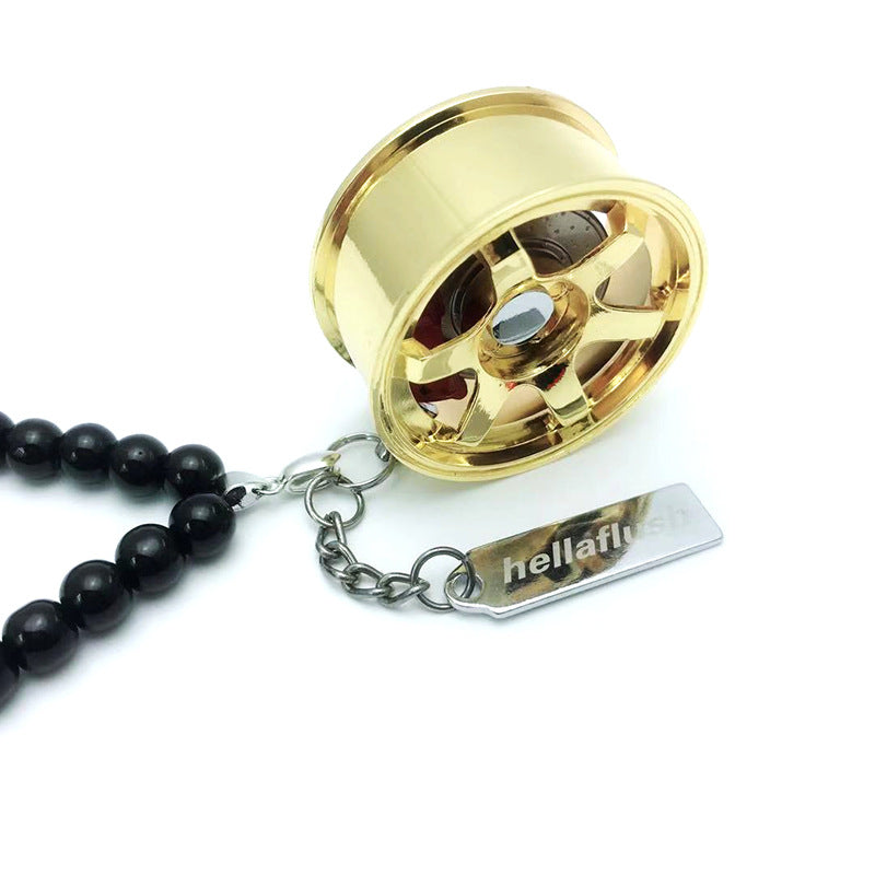 Fashion Rearview Mirror Car Tire Ornaments