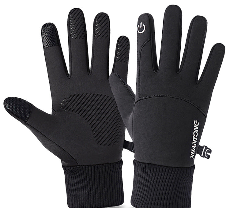 Gloves Fall And Winter Elastic Touch Screen To Keep Warm