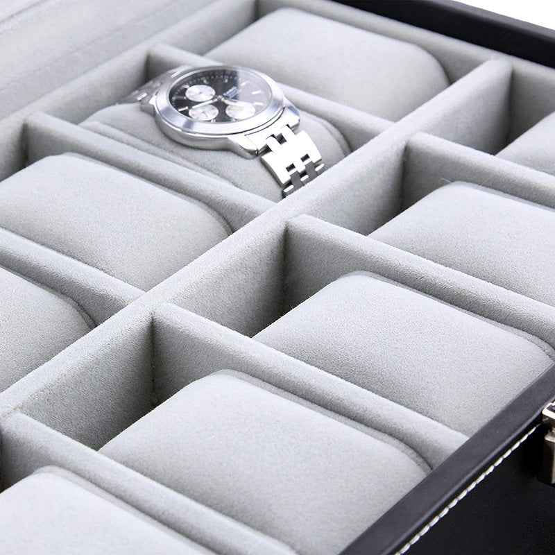 PU Leather Watch Box Storage Display