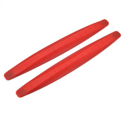 Car Bumper Anti-scratch Strip Front Bumper Carbon Fiber Rear Anti-collision Rubber