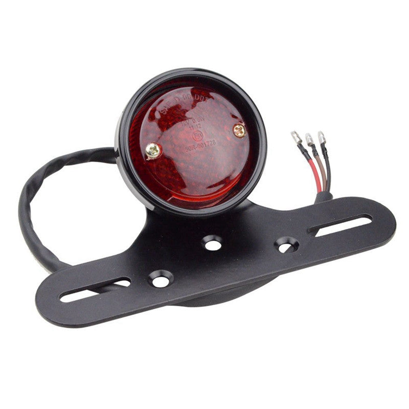 Motorcycle Accessories Modified Retro Metal Round Taillight