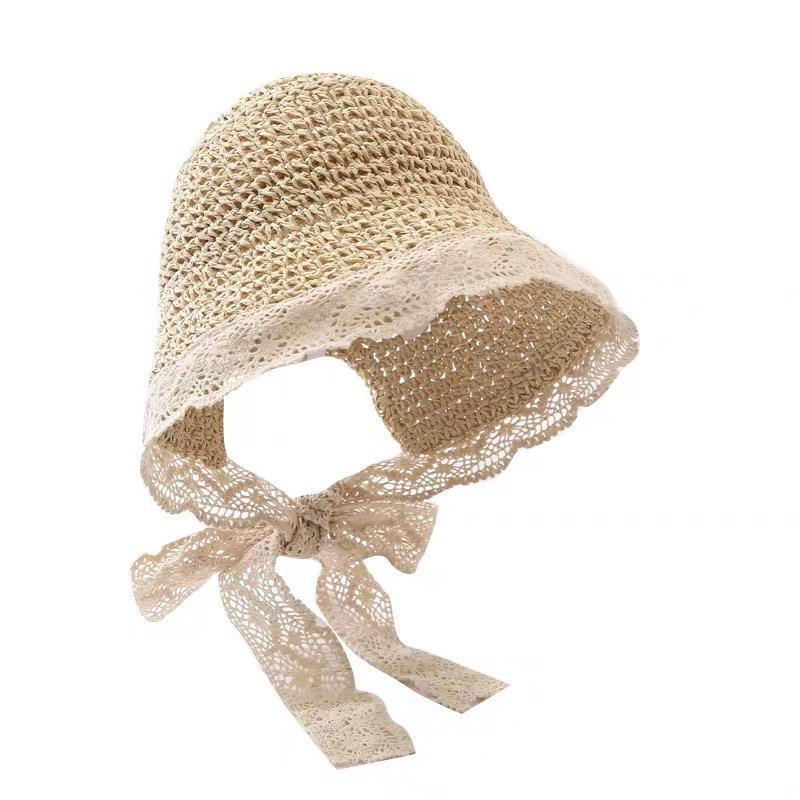 Women's Summer Lace Lace Beach Hat Small Seaside