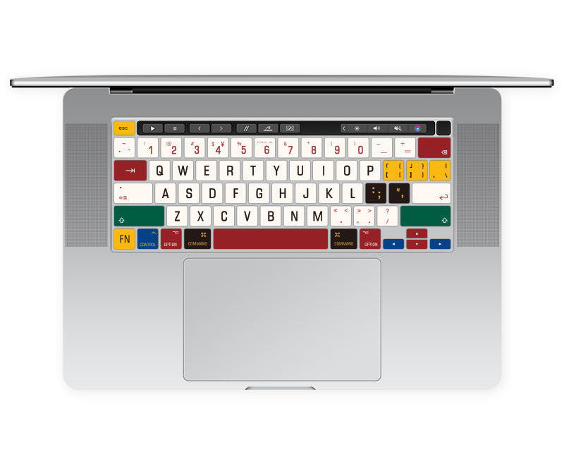 Small Trendy Notebook Computer Keyboard Protective Film Colorful