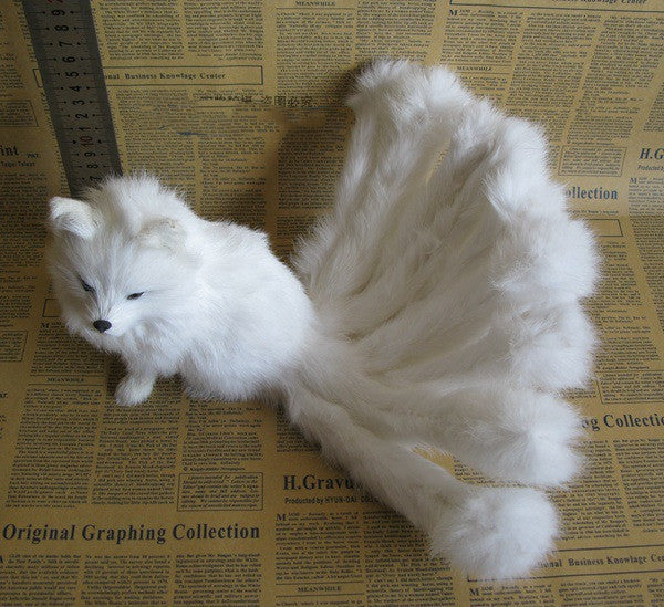 Nine-tailed Fox Fur Window Display Props