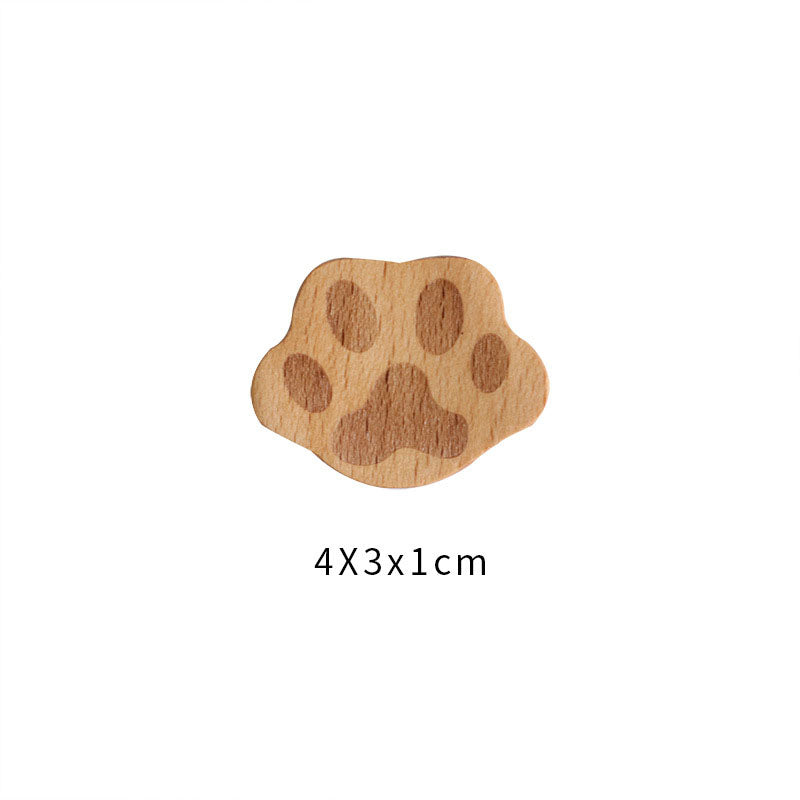 Japanese Beech Cat Chopstick Rest Tableware