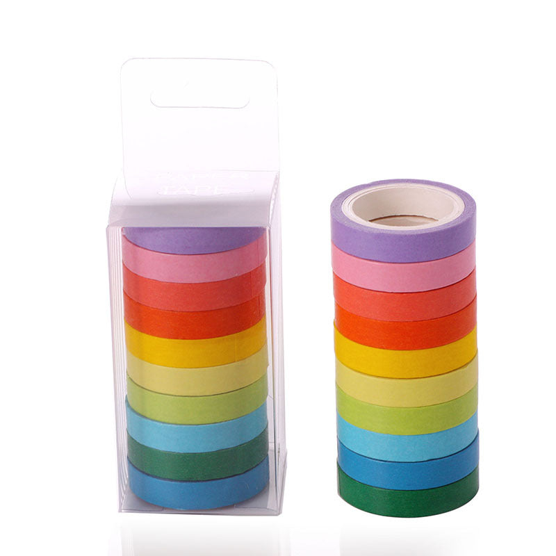 Solid Color Candy Tape Set Diy