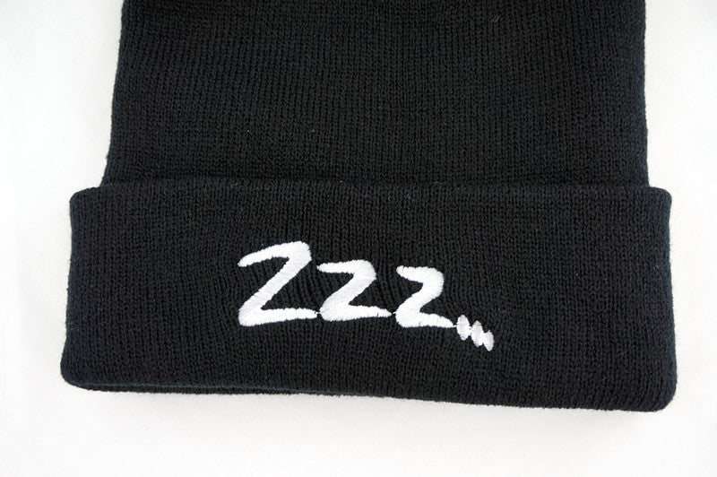 Fashionable Men's Letter Printed Warm Beanie