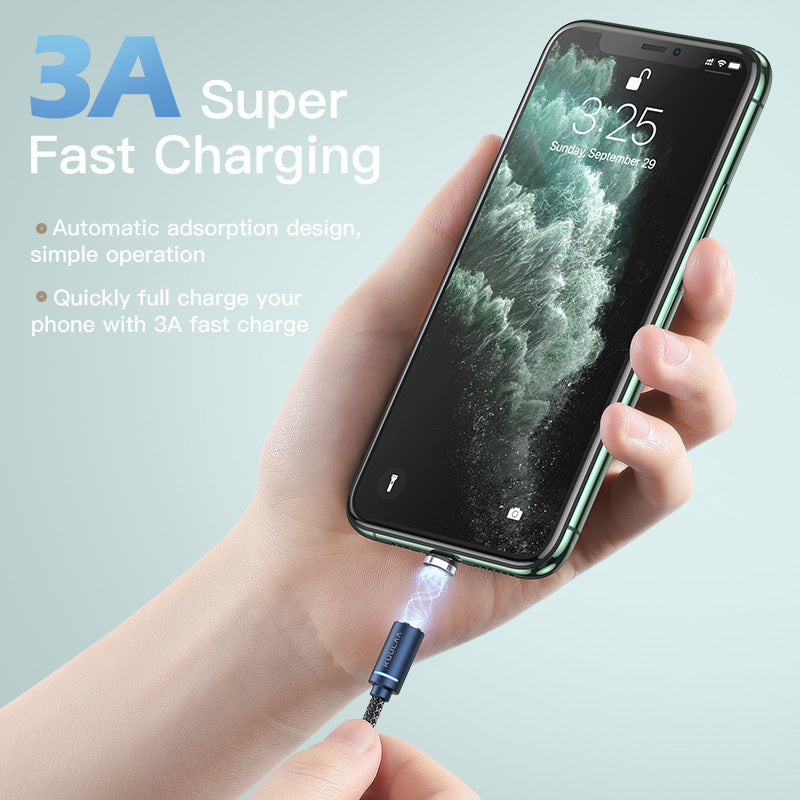 Multi-function Fast Charging Data Cable Nylon Braid