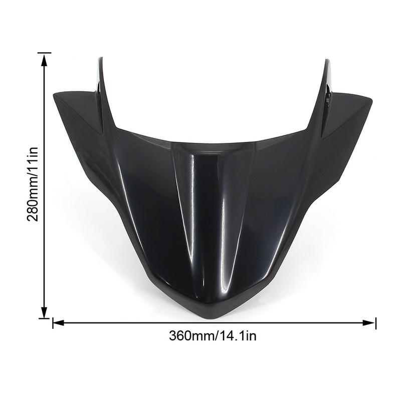 Motorcycle Modified Parts Front Headlight Spoiler Cover