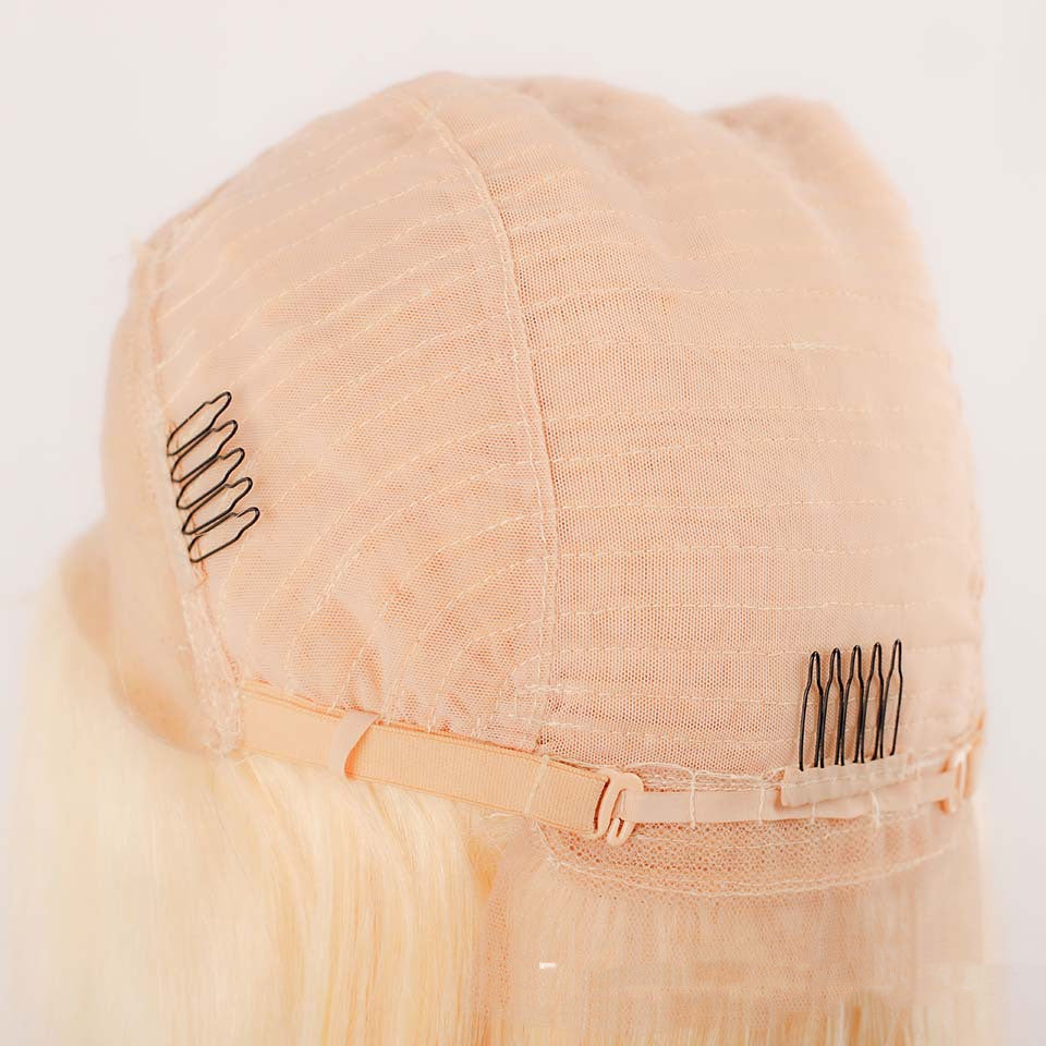 Hand Hook Mesh One Real Hair Headgear Wig STW