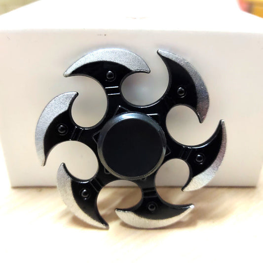 Metal Colorful Fingertip Top Interphalangeal Rotating Decompression Children's Toy