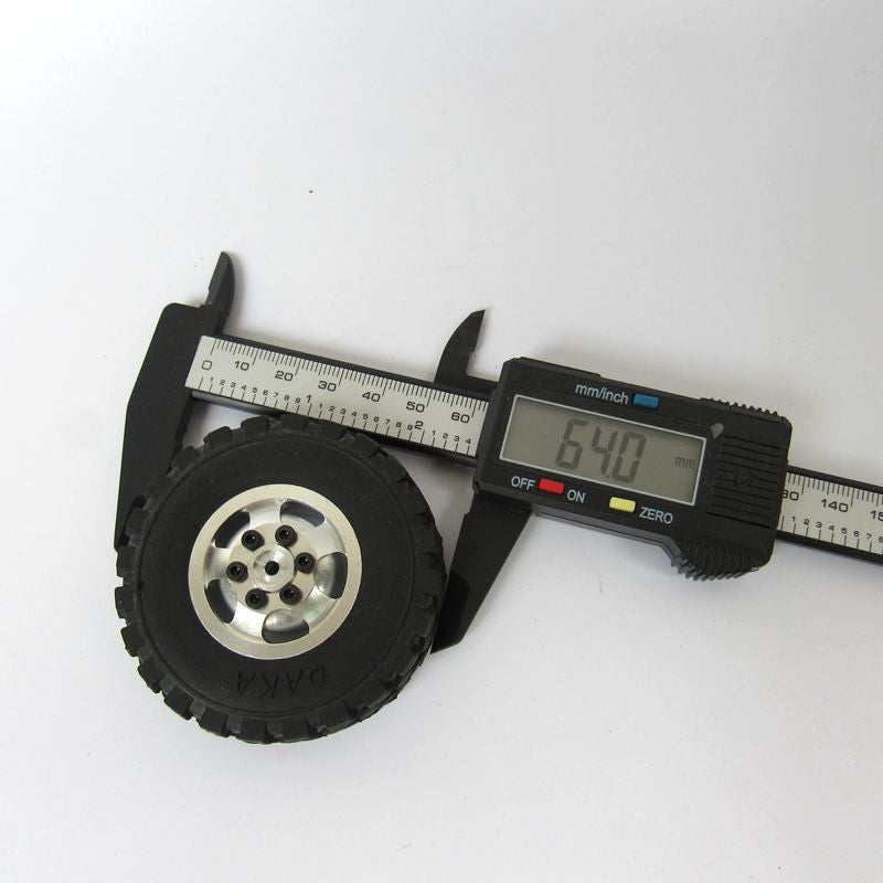 Toy Car With Moderate Hard And Soft Tire Skin And Gravel Tire Modification Parts