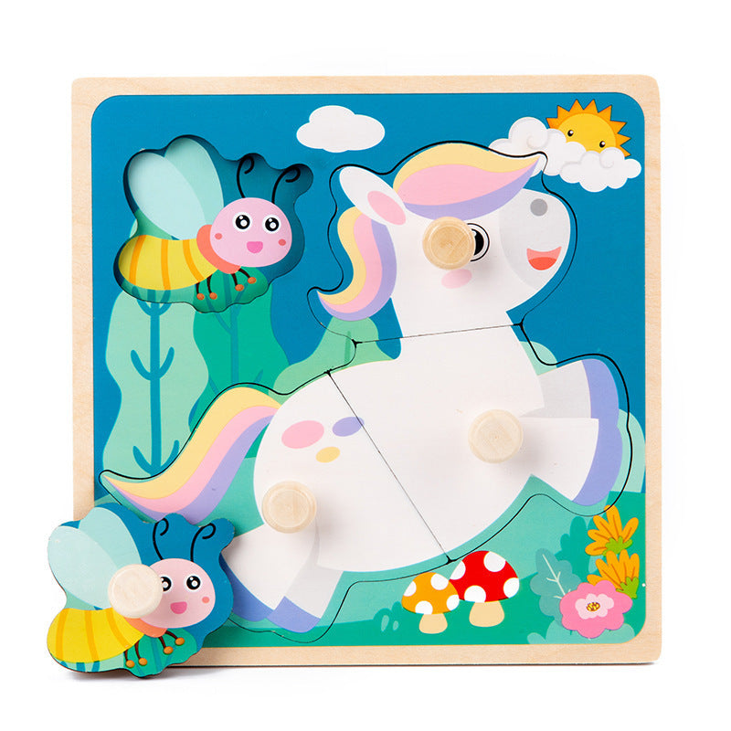 ZYL01 cartoons, cartoons, cartoons, cartoons, cartoons, and children's wooden puzzle toys 0.2