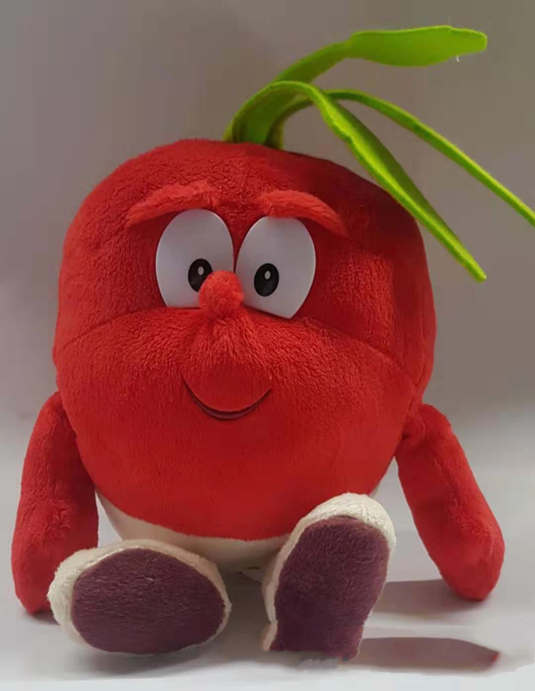 Vegetables and Fruits, Pumpkin and Watermelon Plush Toys