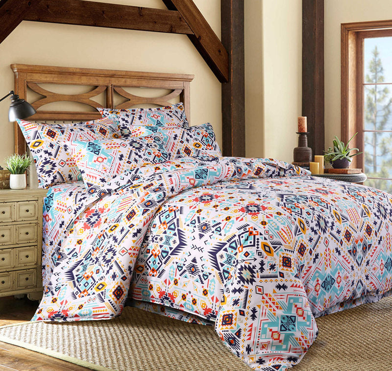 Bohemian Bedding Four-piece Set Of Ethni