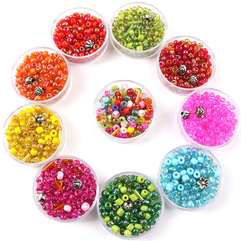 Kids DIY Beaded Braided Bracelet Ornament Toys