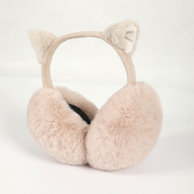 Women's Plush Thickened Earmuffs To Keep Warm