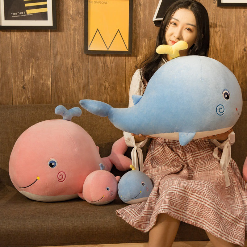 Fashion Innovation Plush Toy Whale Dolphin Doll Girl Pillow Child Gift