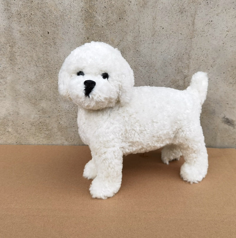 Simulation Plush Teddy Toy Cub Simulation Animal Dog Year Gift