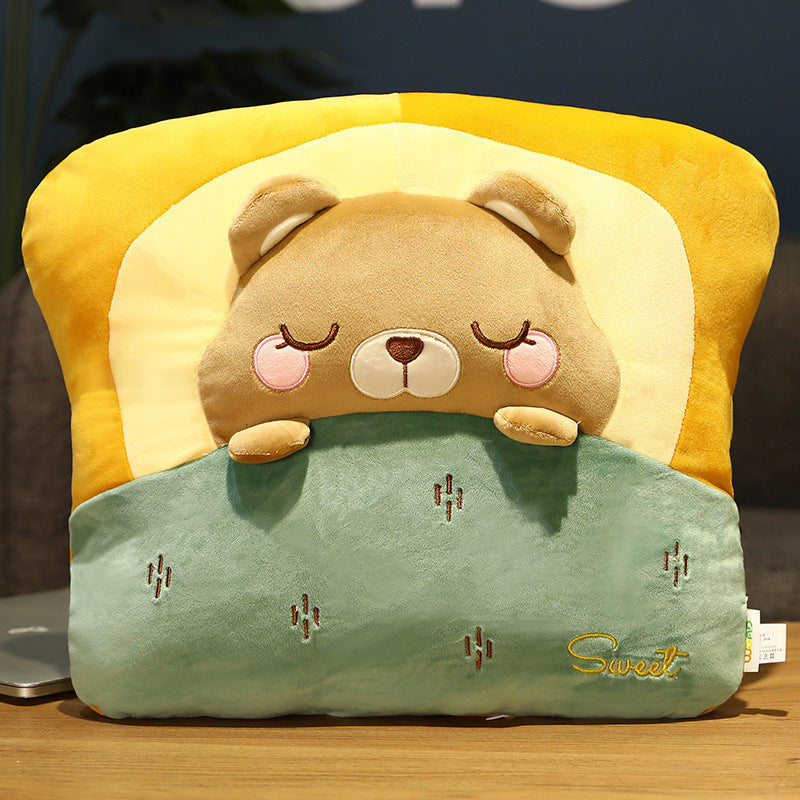 Toast Bread Pillow Cushion Sofa