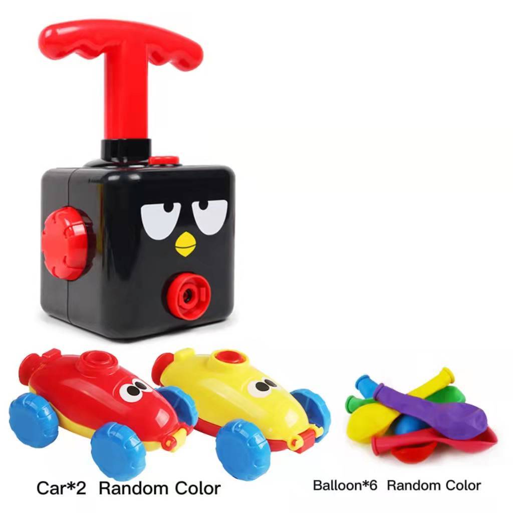 Balloon Zoom Red Car Set with Astronaut, Mult