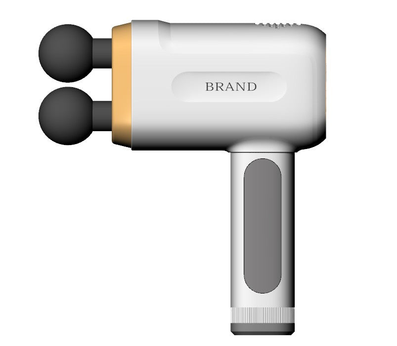 Creative Double-headed Fascia Gun Muscle Relaxer