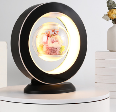 Valentines Day Gift Magnetic Levitation Lamp Bluetooth Stereo Light