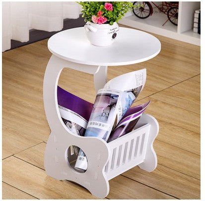 Simple Creative Magazine Coffee Table Living Room Household Small Round Table