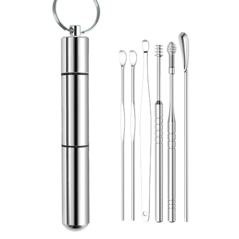 Ear Pick Stainless Steel Spiral Cleaner