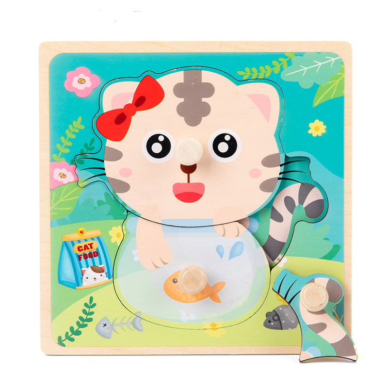 ZYL01 cartoons, cartoons, cartoons, cartoons, cartoons, and children's wooden puzzle toys 0.2