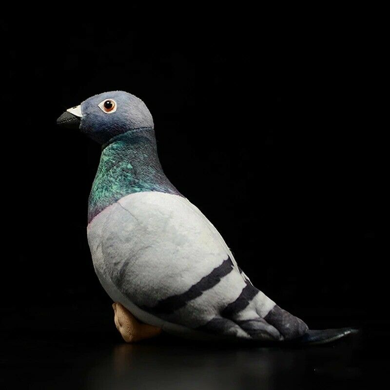 Cute Gray Pigeon Simulation Rock Doll Super Doll