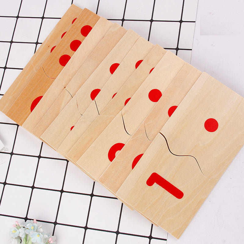 Mathematical Puzzle Montessori Professional Teaching Aids