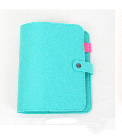 Felt Personality Creative Loose-leaf Note Diary