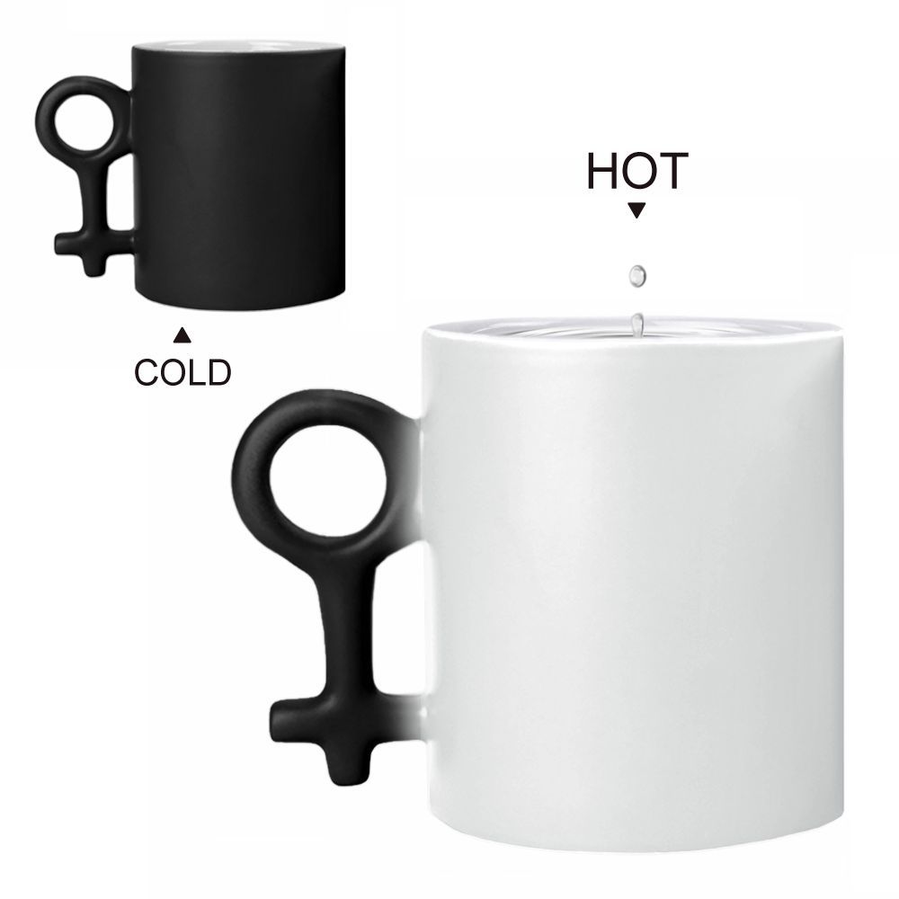 Couple Symbol Color Changing Cup