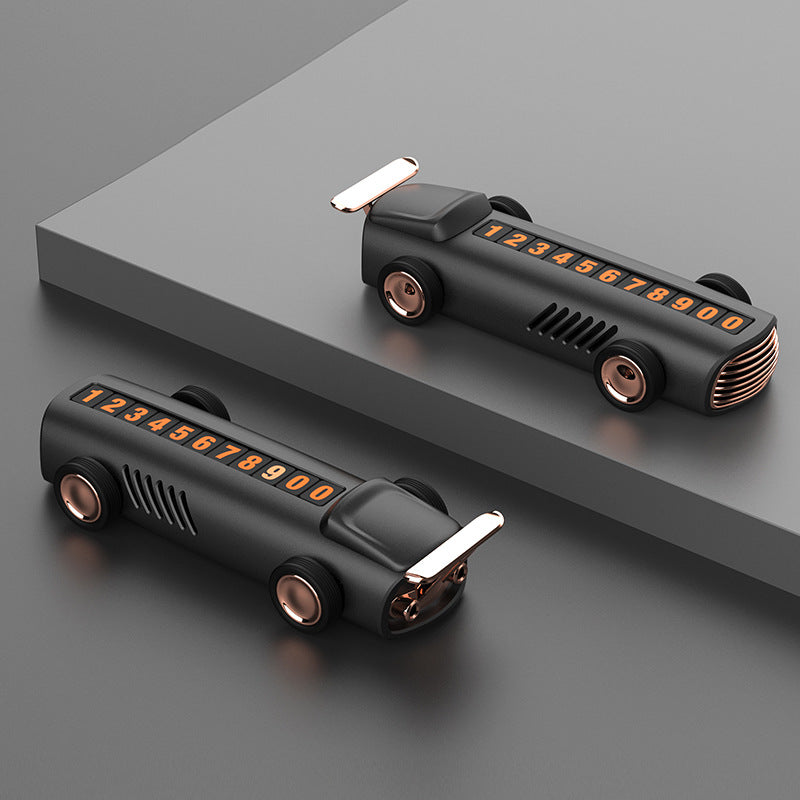 Multifunctional Vehicle Temporary Parking Number Plate