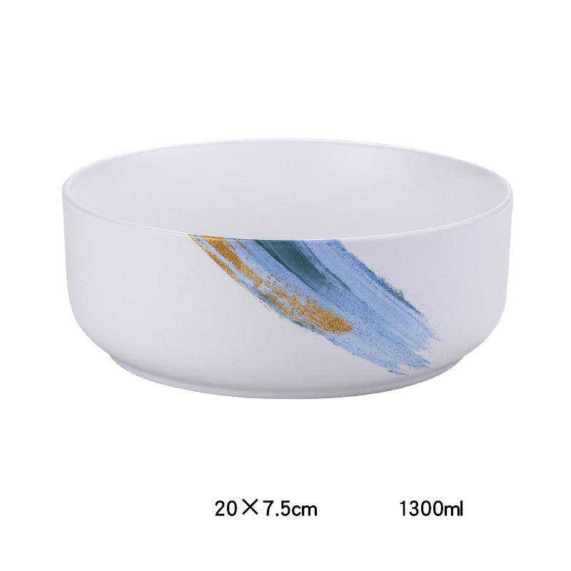 Creative Nordic Personality Simple Ceramic Western Food Bowl