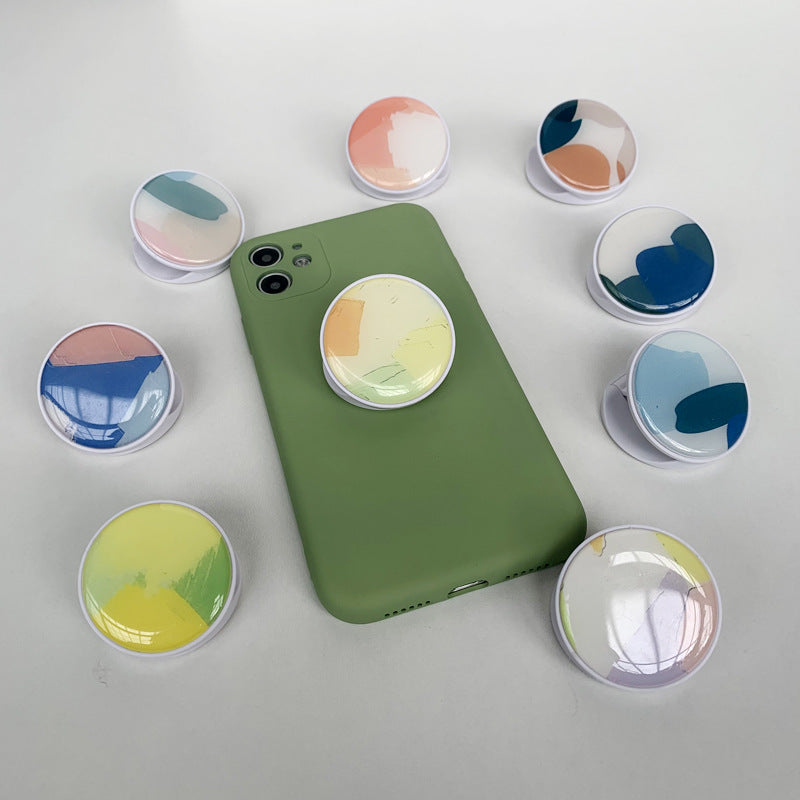 Creative Epoxy Mobile Phone Crystal Folding Stand