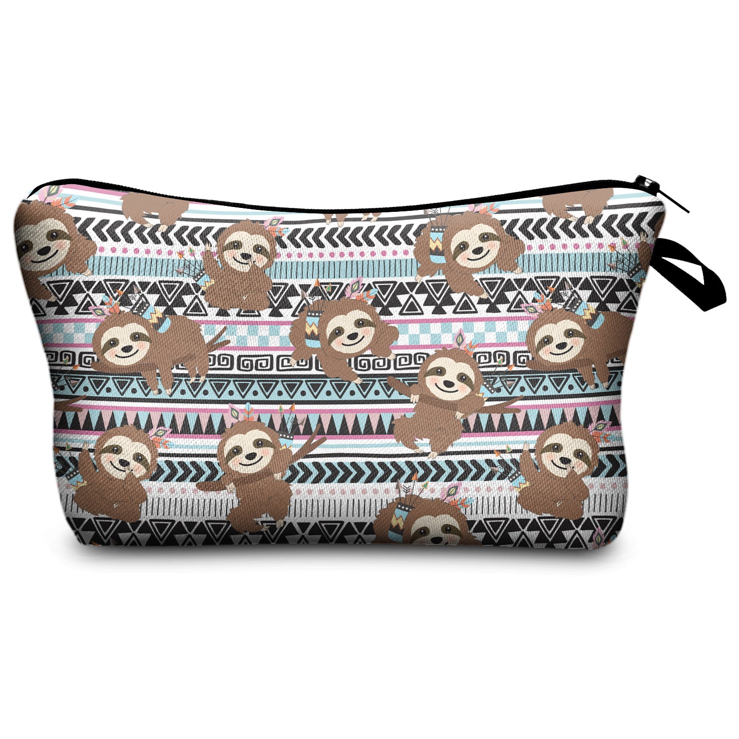 Sloth Series Cosmetic Bag 3d Digital Printing Storage Wash Bag