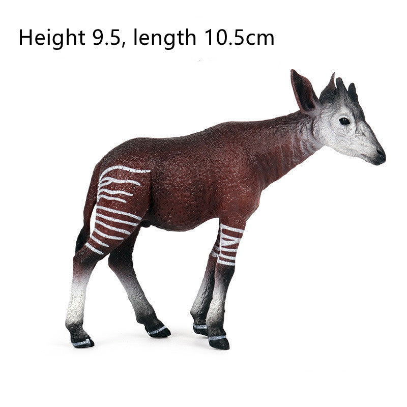 Children's Cognitive Simulation Static Solid Wild Animal Model