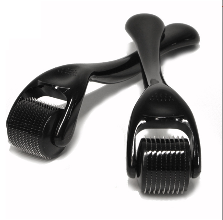 Black Skin Microneedle Wrinkle Beard Roller